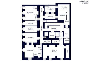 Prodej jiných prostor 334 m², Praha 8 - Karlín