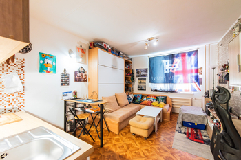 Byt 1kk, 25 m2, Velkopavlovická, Vinohrady, Brno - Prodej bytu 1+kk v osobním vlastnictví 25 m², Brno 