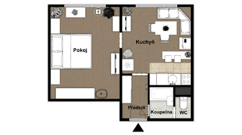 Prodej bytu 1+1 v družstevním vlastnictví 36 m², Chomutov