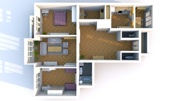 Prodej bytu 3+1 v osobním vlastnictví 134 m², Praha 6 - Dejvice