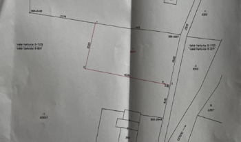 Nové zaměření parcely na prodej - 1033 m2 - Prodej pozemku 1033 m², Velké Karlovice