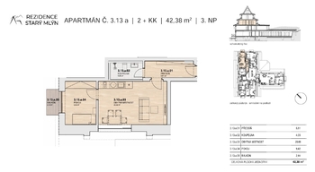 Prodej bytu 2+kk v osobním vlastnictví 42 m², Rokytnice nad Jizerou
