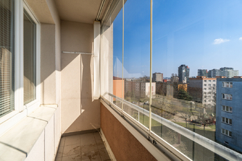 Lodžie - Prodej bytu 2+1 v družstevním vlastnictví 59 m², Praha 10 - Malešice