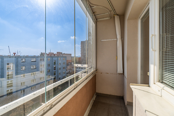 Lodžie - Prodej bytu 2+1 v družstevním vlastnictví 59 m², Praha 10 - Malešice