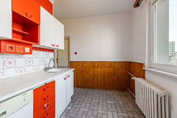 Kuchyně - Prodej bytu 2+1 v družstevním vlastnictví 59 m², Praha 10 - Malešice