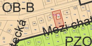 Prodej pozemku 425 m², Praha 4 - Točná