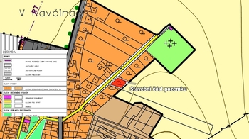 Územní plán - Prodej pozemku 1914 m², Račiněves