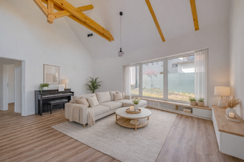 VIZUALIZACE - Prodej domu 92 m², Hořiněves