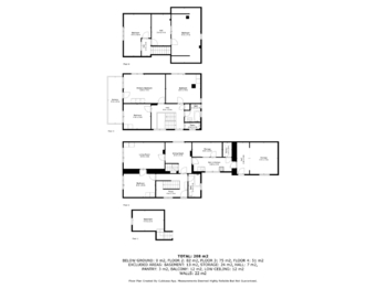Plán domu celkový - Prodej domu 201 m², Číčovice