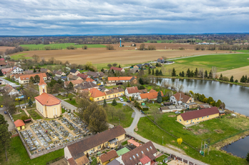 Dron - pohled na Trnávku - Prodej domu 145 m², Trnávka