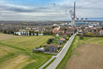 Dron - pohled od Říčan - Prodej domu 145 m², Trnávka