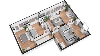 Prodej bytu 3+1 v osobním vlastnictví 66 m², Brandýs nad Labem-Stará Boleslav