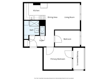 Plánek bytu - Pronájem bytu 3+kk v osobním vlastnictví 60 m², Praha 8 - Bohnice
