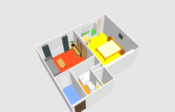 Pronájem bytu 2+kk v osobním vlastnictví 37 m², České Budějovice