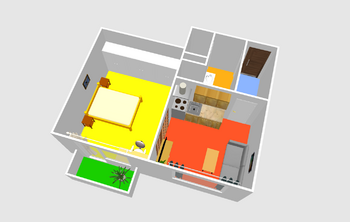 Pronájem bytu 2+kk v osobním vlastnictví 37 m², České Budějovice