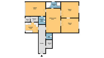 Pronájem bytu 4+1 v osobním vlastnictví 120 m², Praha 1 - Nové Město