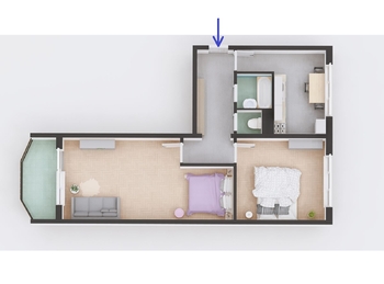 Prodej bytu 2+1 v osobním vlastnictví 60 m², Brno