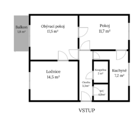 Prodej bytu 3+1 v osobním vlastnictví 64 m², Nový Jičín