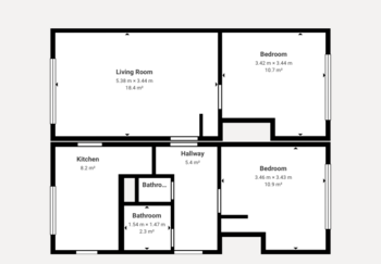 Prodej bytu 3+1 v osobním vlastnictví 68 m², Králíky