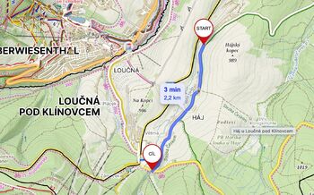 Prodej pozemku 2335 m², Loučná pod Klínovcem