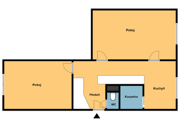 Prodej bytu 2+1 v osobním vlastnictví 64 m², Nové Strašecí