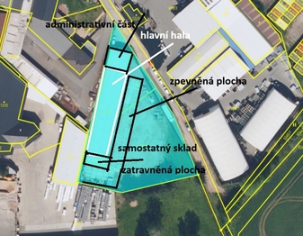 Prodej skladovacích prostor 600 m², Vamberk