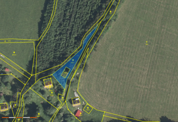 Prodej pozemku 921 m², Malšín