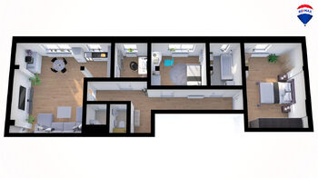 Pronájem bytu 4+kk v osobním vlastnictví 85 m², Česká Lípa