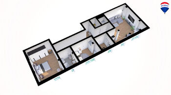 Pronájem bytu 4+kk v osobním vlastnictví 85 m², Česká Lípa