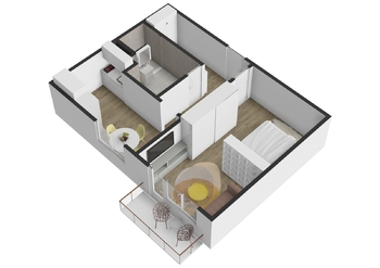 Prodej bytu 1+1 v osobním vlastnictví 48 m², Brno