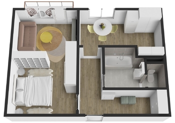 Prodej bytu 1+1 v osobním vlastnictví 48 m², Brno