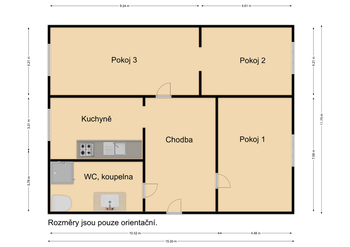 Prodej bytu 3+1 v osobním vlastnictví 67 m², Mariánské Lázně