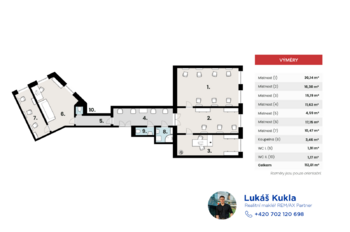 Pronájem obchodních prostor 78 m², Praha 1 - Nové Město