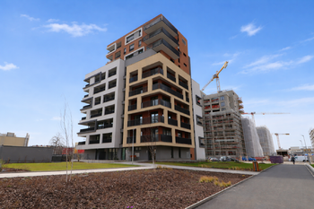 Bytový dům - Pronájem bytu 2+kk v osobním vlastnictví 63 m², Praha 9 - Hloubětín 