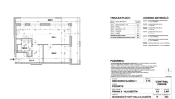 Pronájem bytu 2+kk v osobním vlastnictví 63 m², Praha 9 - Hloubětín