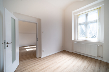 Ložnice - Pronájem bytu 2+kk v osobním vlastnictví 44 m², Praha 8 - Libeň