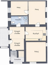 1.NP - Prodej domu 204 m², Račiněves