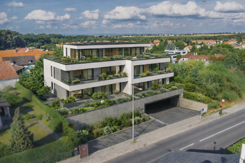 Vizualizace BD Satalice - Prodej pozemku 2143 m², Praha 9 - Satalice