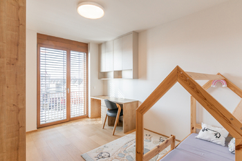 Ložnice I - Pronájem bytu 3+kk v osobním vlastnictví 110 m², Praha 4 - Modřany