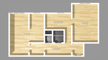 Prodej bytu 3+1 v osobním vlastnictví 68 m², České Budějovice