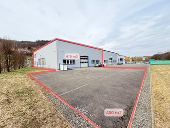 Pronájem výrobních prostor 610 m², Vsetín