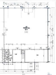 Pronájem výrobních prostor 610 m², Vsetín