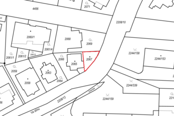 Prodej pozemku 109 m², Praha 3 - Strašnice