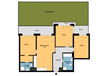 Pronájem bytu 4+kk v osobním vlastnictví 92 m², Kladno