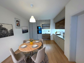 kuchyně - vizualizace - Pronájem bytu 4+kk v osobním vlastnictví 92 m², Kladno 