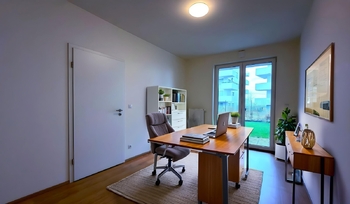 pracovna - vizualizace - Pronájem bytu 4+kk v osobním vlastnictví 92 m², Kladno