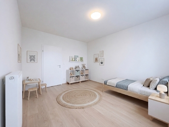 dětský pokoj - vizualizace - Pronájem bytu 4+kk v osobním vlastnictví 92 m², Kladno