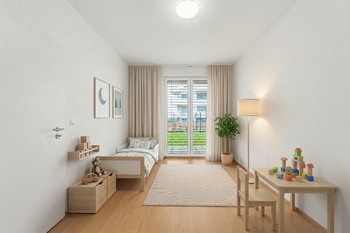 vizualizace-dětský pokoj - Pronájem bytu 4+kk v osobním vlastnictví 92 m², Kladno