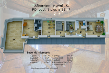 Prodej chaty / chalupy 120 m², Záhornice