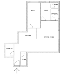 Prodej bytu 4+kk v osobním vlastnictví 138 m², Český Brod